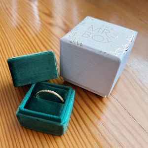 Mrs. Wedding Ring Box